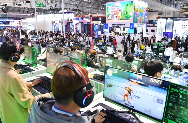 韩国最大游戏展开幕，各大游戏公司闪耀登场