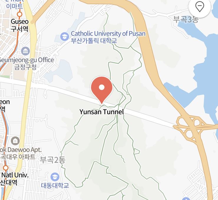 Yunsan Tunnel and Jangsan Tunnel 1 set for maintenance work
