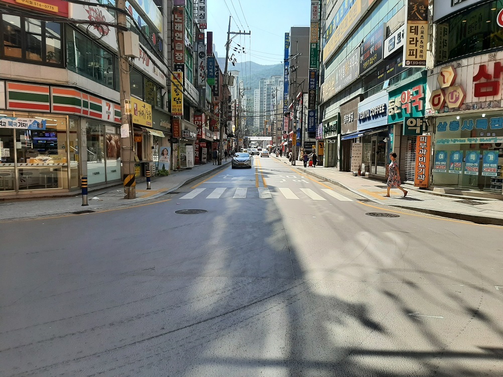 폭염거리이미지