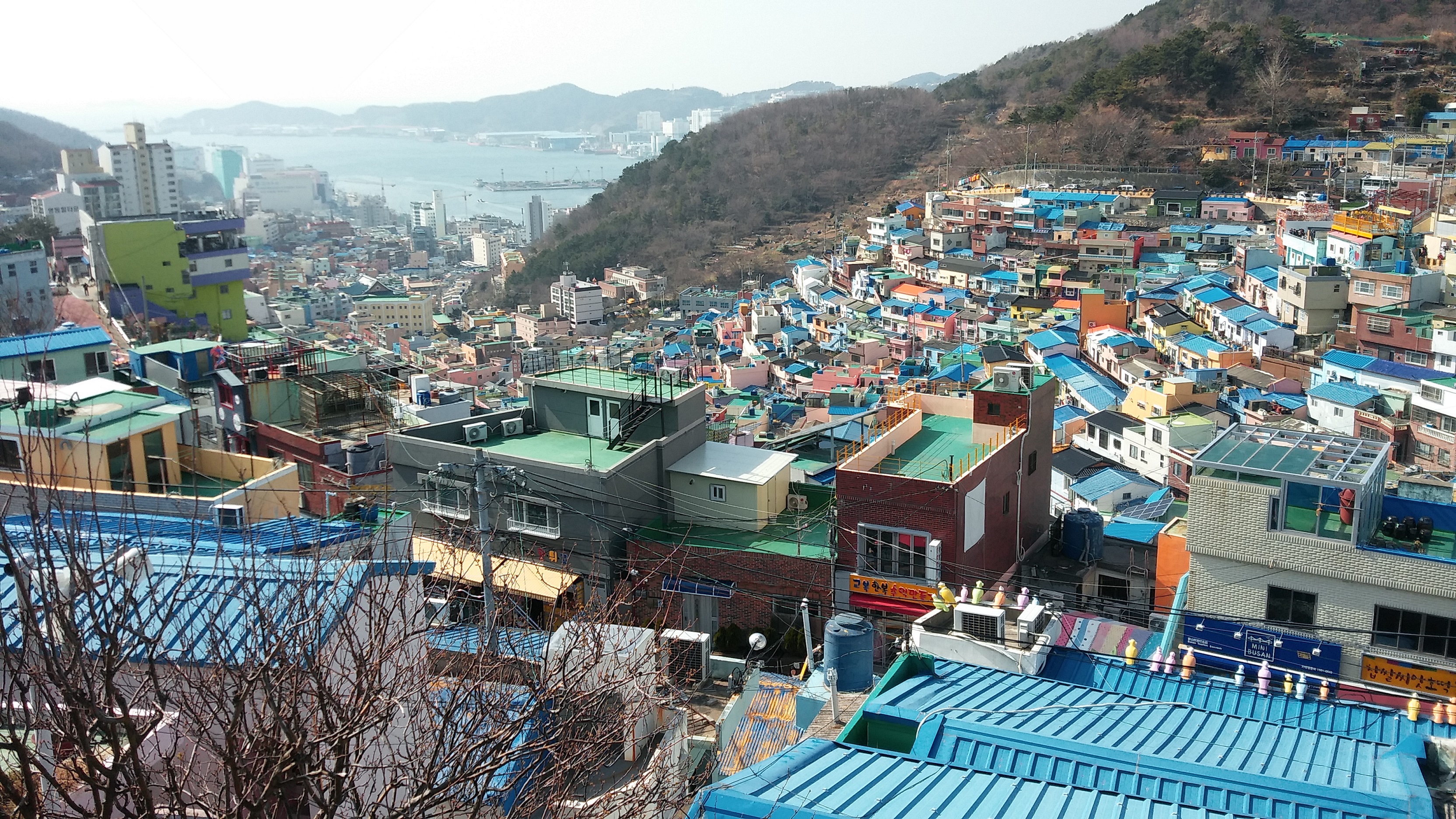 감천문화마을 전경