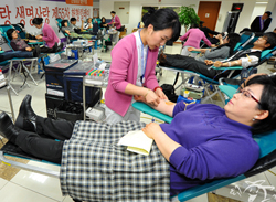 부산시민 1,200명 사랑의 헌혈 릴레이 기사 이미지