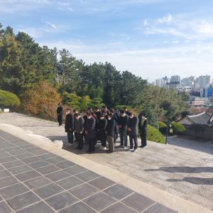 부산광역시 장기교육 복귀 간부공무원 웜업 과정 충렬사 참배 