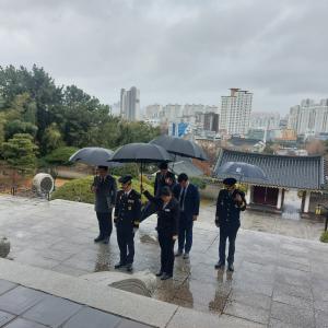 부산광역시 동래경찰서 2024년 충렬사 참배