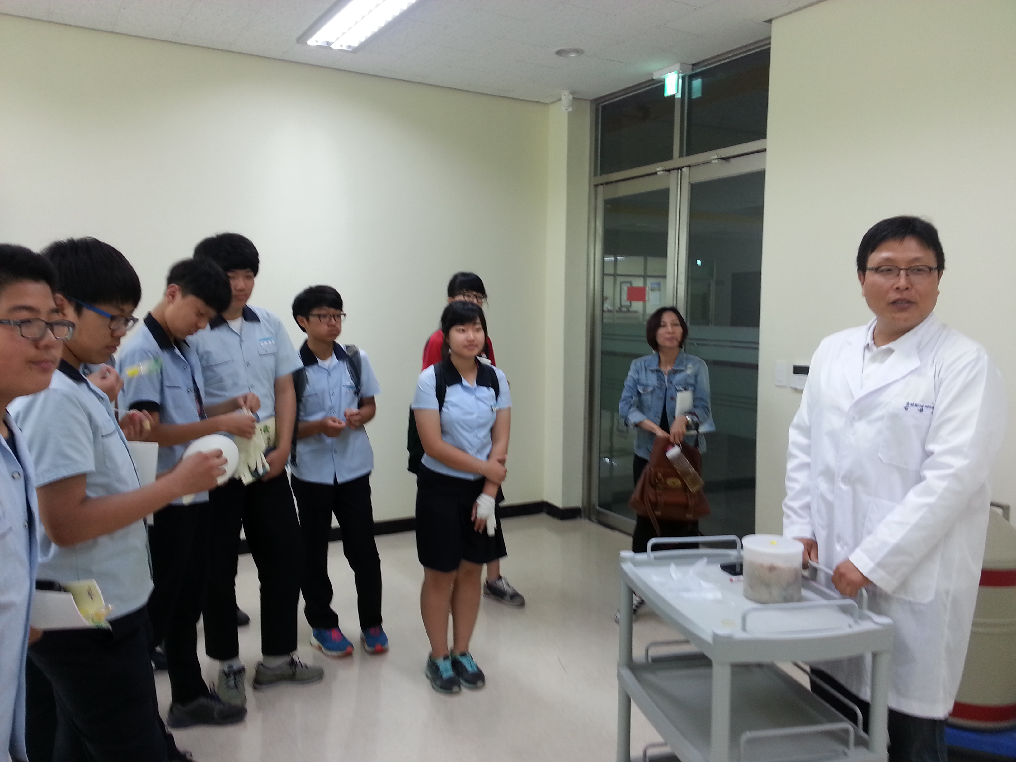 금사중학교(식품교실, 2014년6월18일)