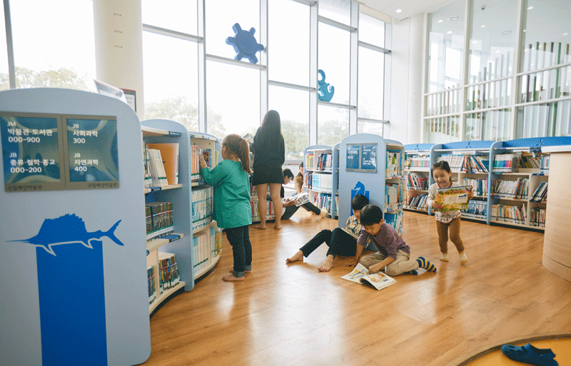 국립해양박물관 해양도서관.