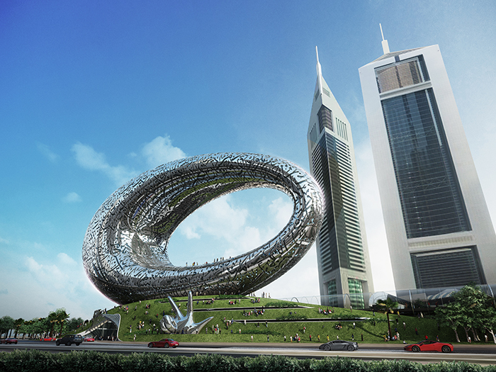 부산시 자매도시 두바이의 미래 박물관