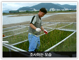 조사하는 모습 사진