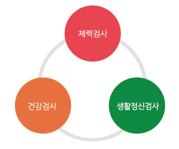 체력검사 건강검사 생활정신검사