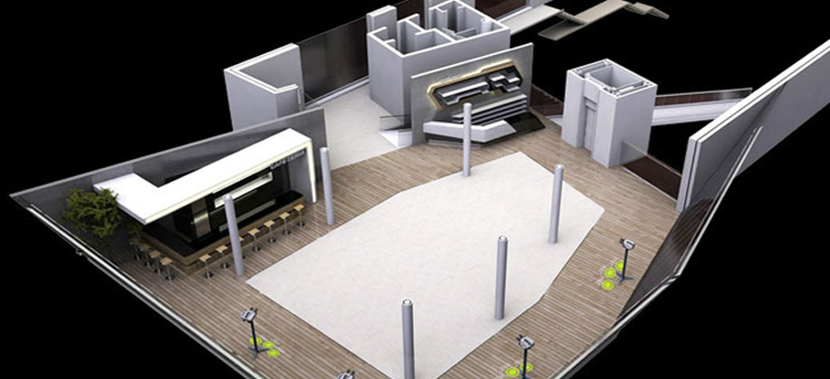 아미산 전망대 3층 3층 카페테리아