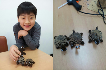 장애인과 함께하는 산림체험사진