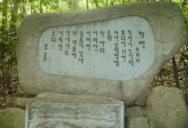해변 설치사진