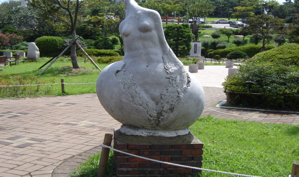 조각작품(물상-Ⅳ) 설치사진