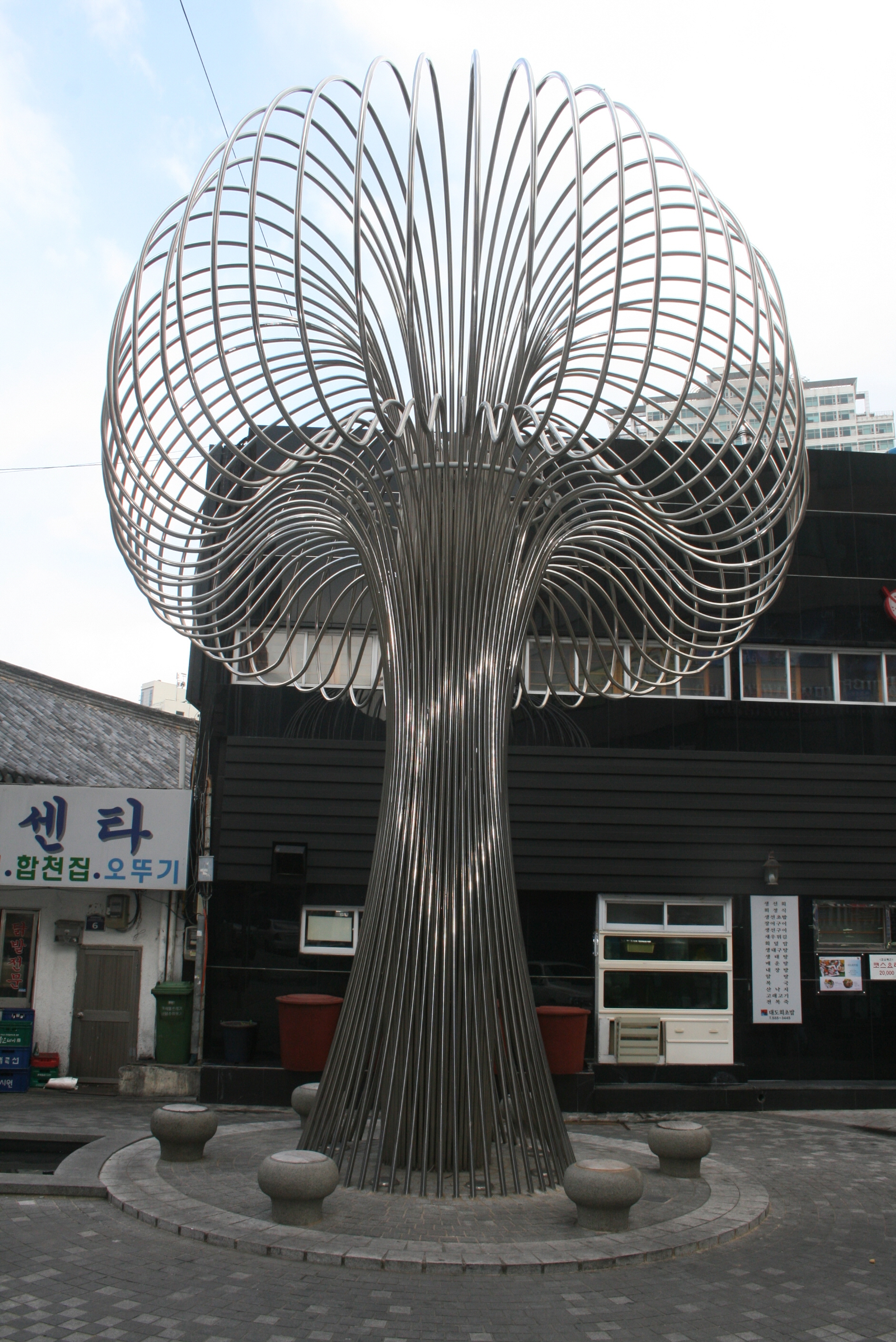 안개분수 설치사진