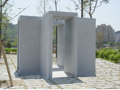 안케 멜린(독일) 하늘 만나기 설치사진