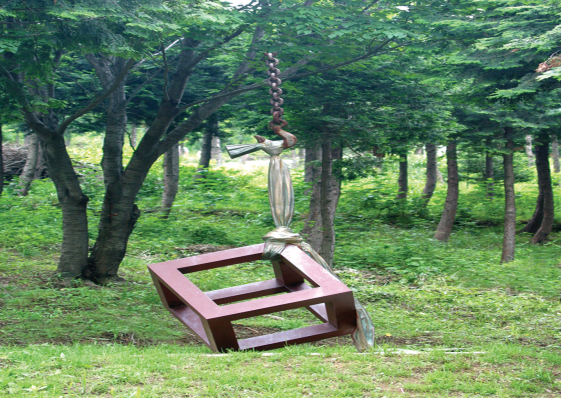 자의식 설치사진