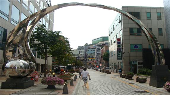 평화의 문 사진