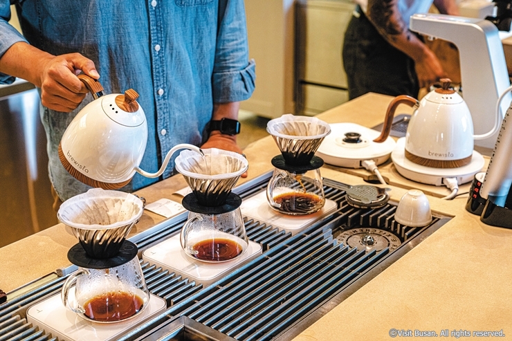 Busan gives coffee lovers grounds for happiness