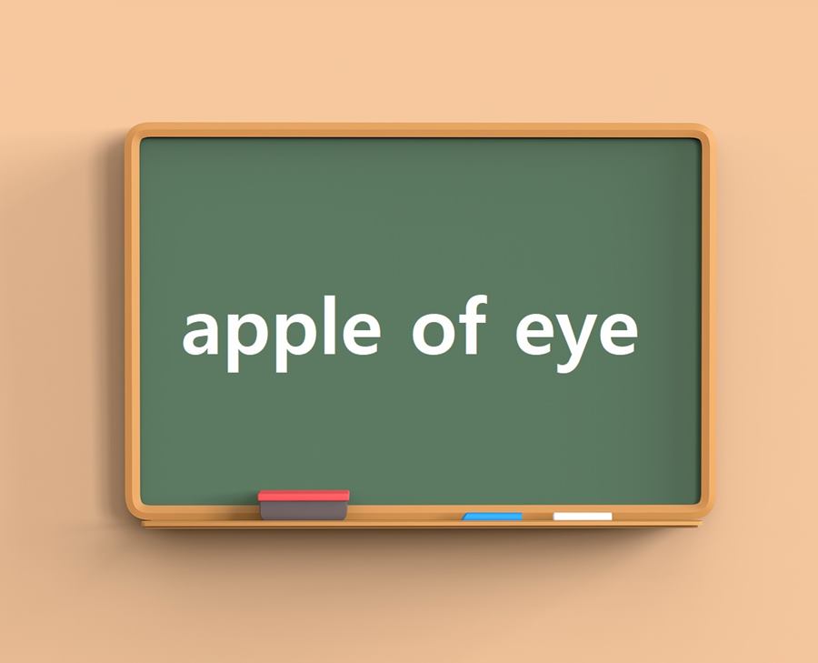apple of eye