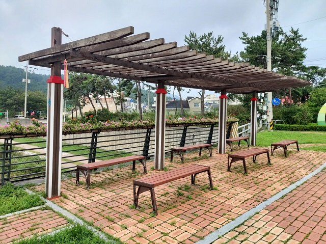 임랑도시숲 쉼터