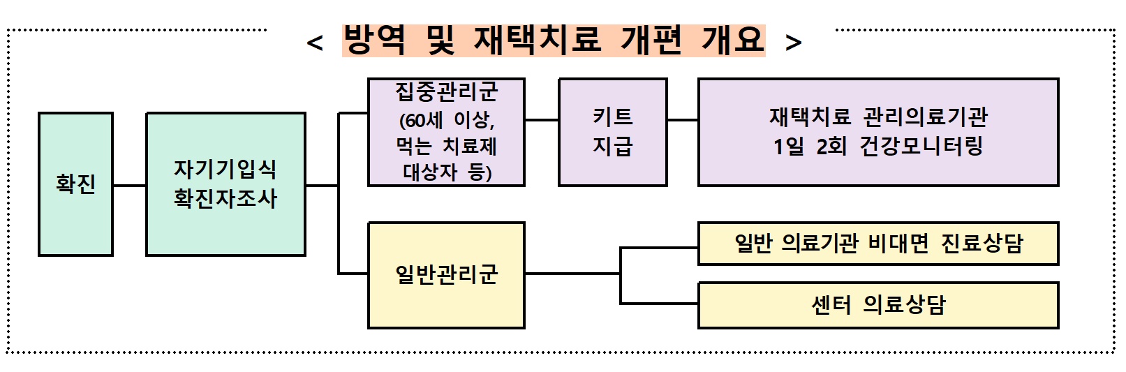 방역및재택치료개편개요1