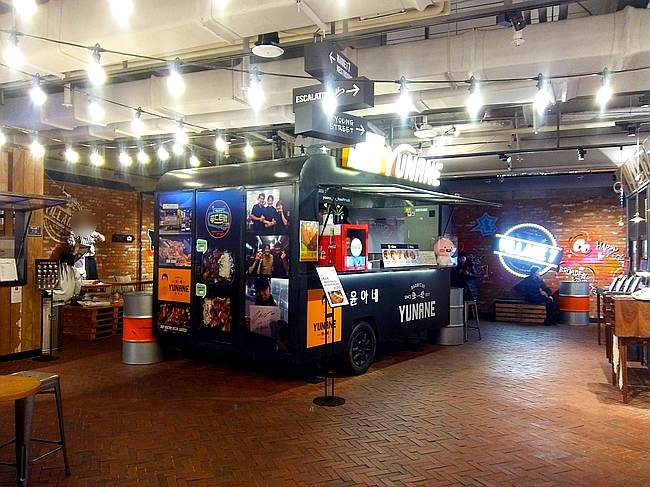 체험형 스트리트 마켓 사진