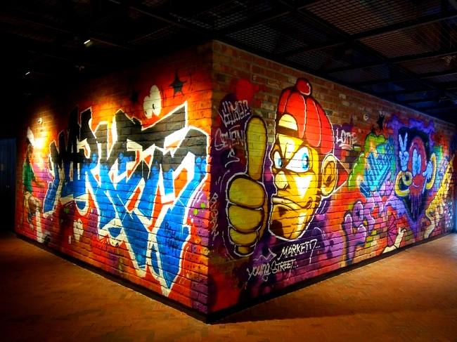 체험형 스트리트 마켓 사진