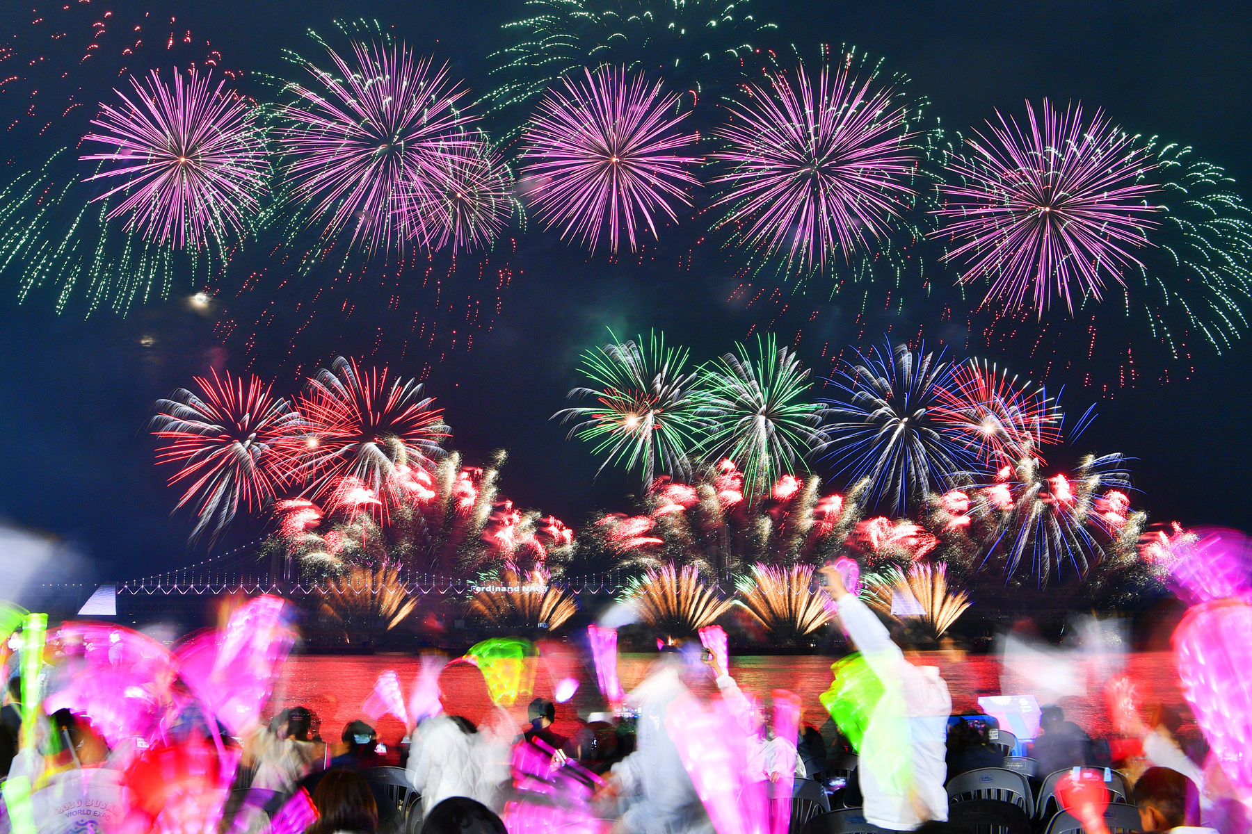 Busan’s fireworks mastery on display at Gwangalli Beach
