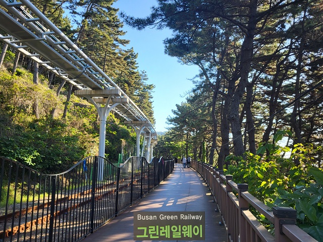그린레일웨이 미포~청사포(숲길)