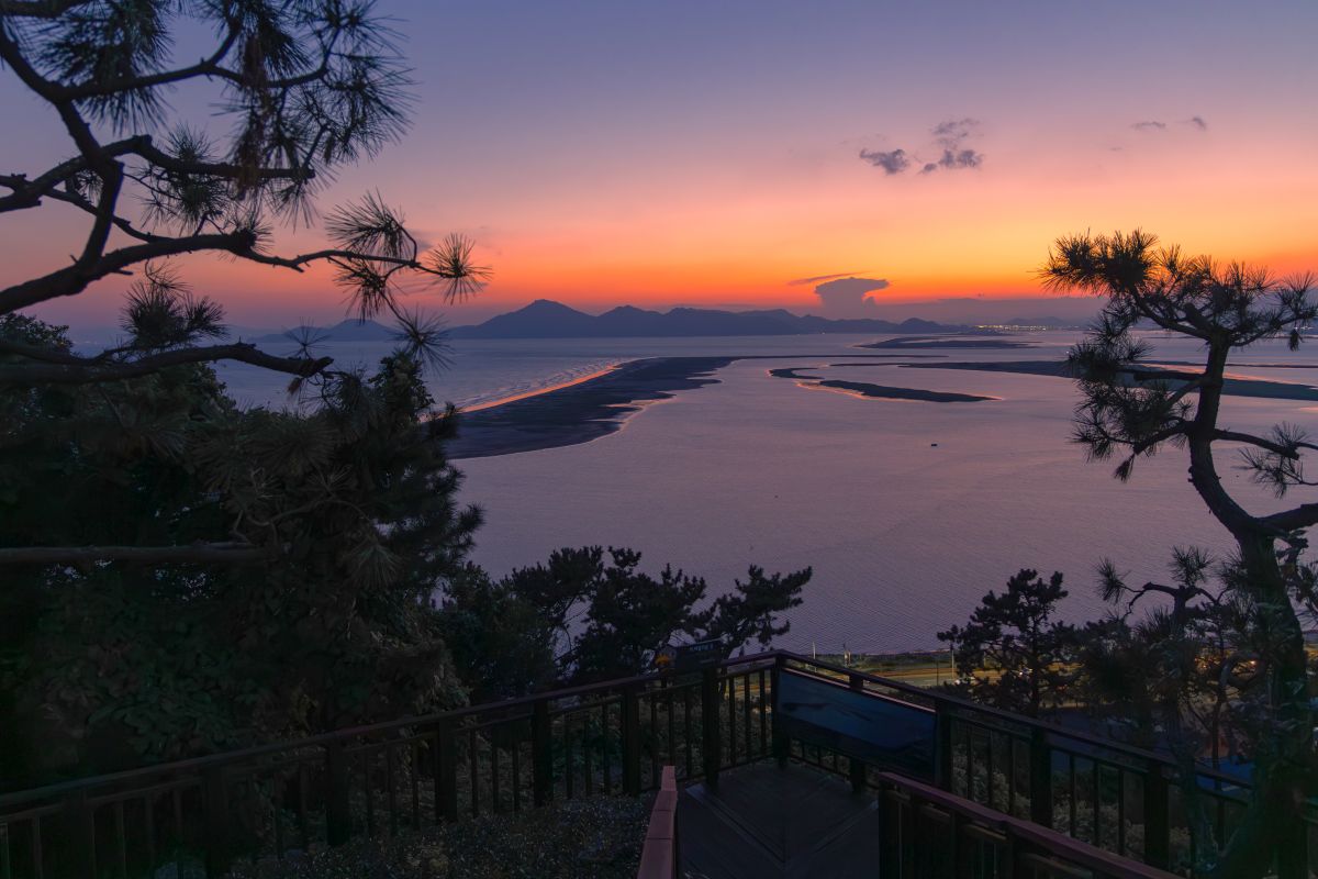 아미산전망대일몰4