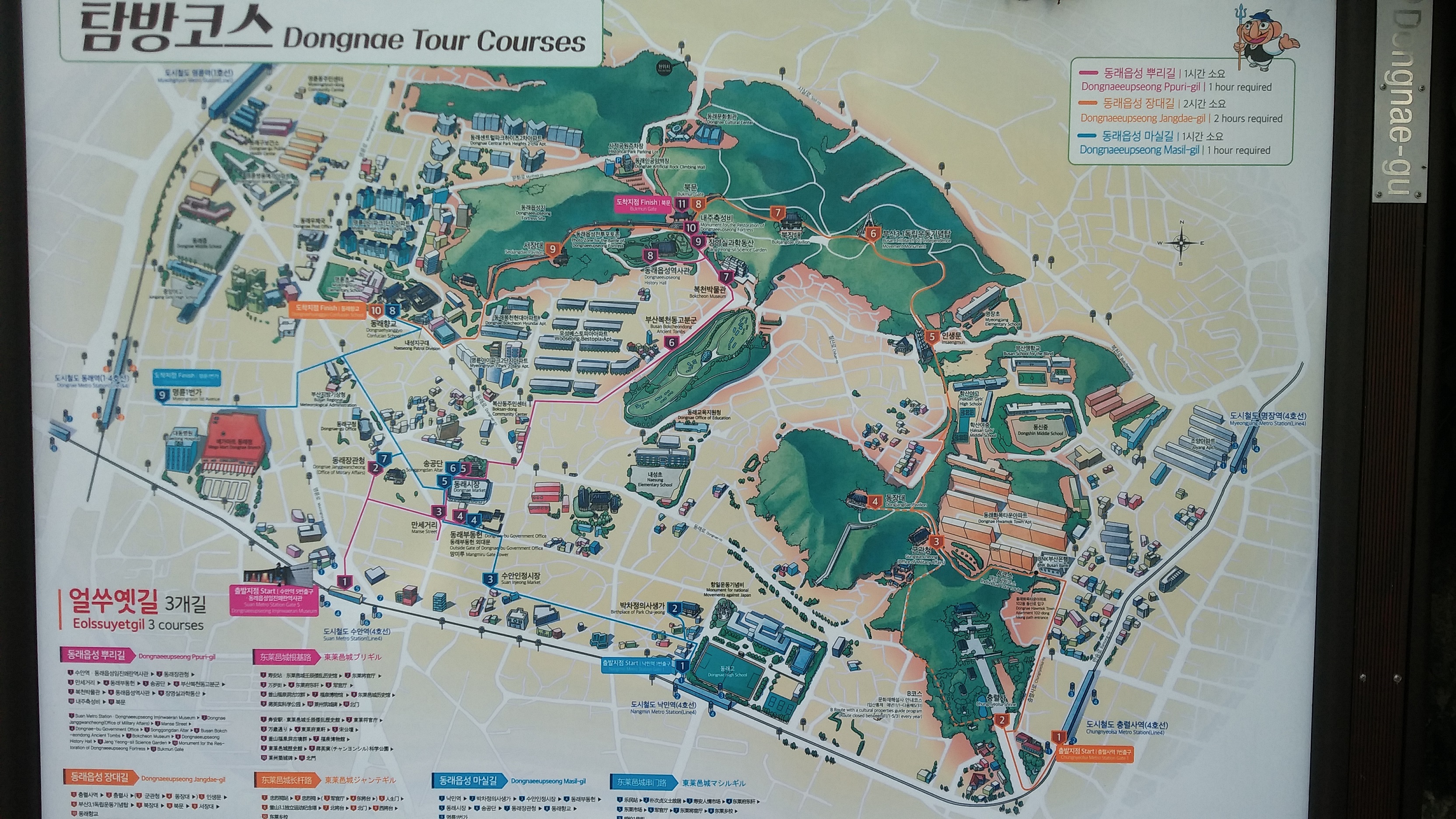 얼쑤옛길 3개길