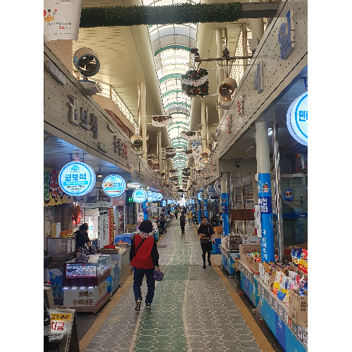 골목시장 길거리
