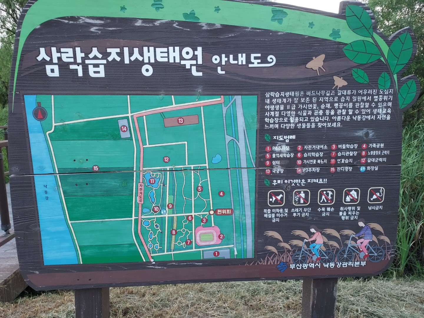 삼락공원 생태습지-축소