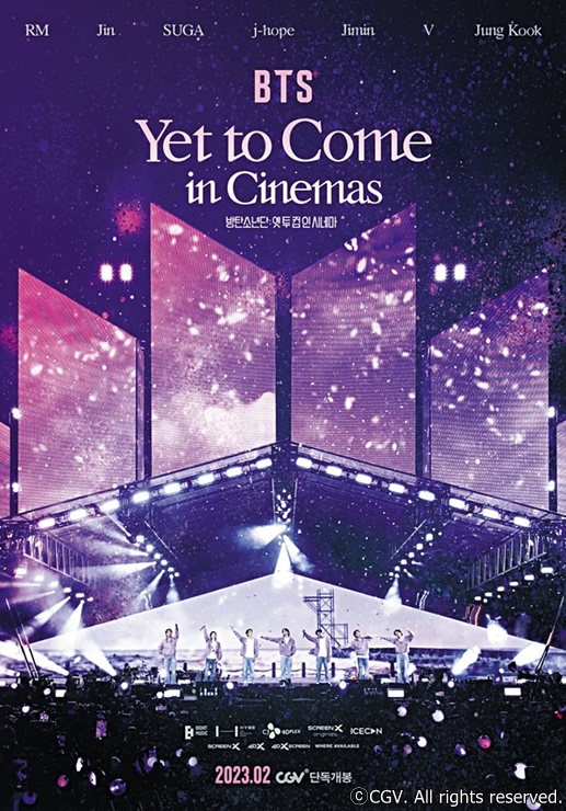 BTS concert movie, coming soon