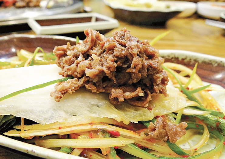 广安里的彦阳烤牛肉，要追溯到蔚州郡彦阳
