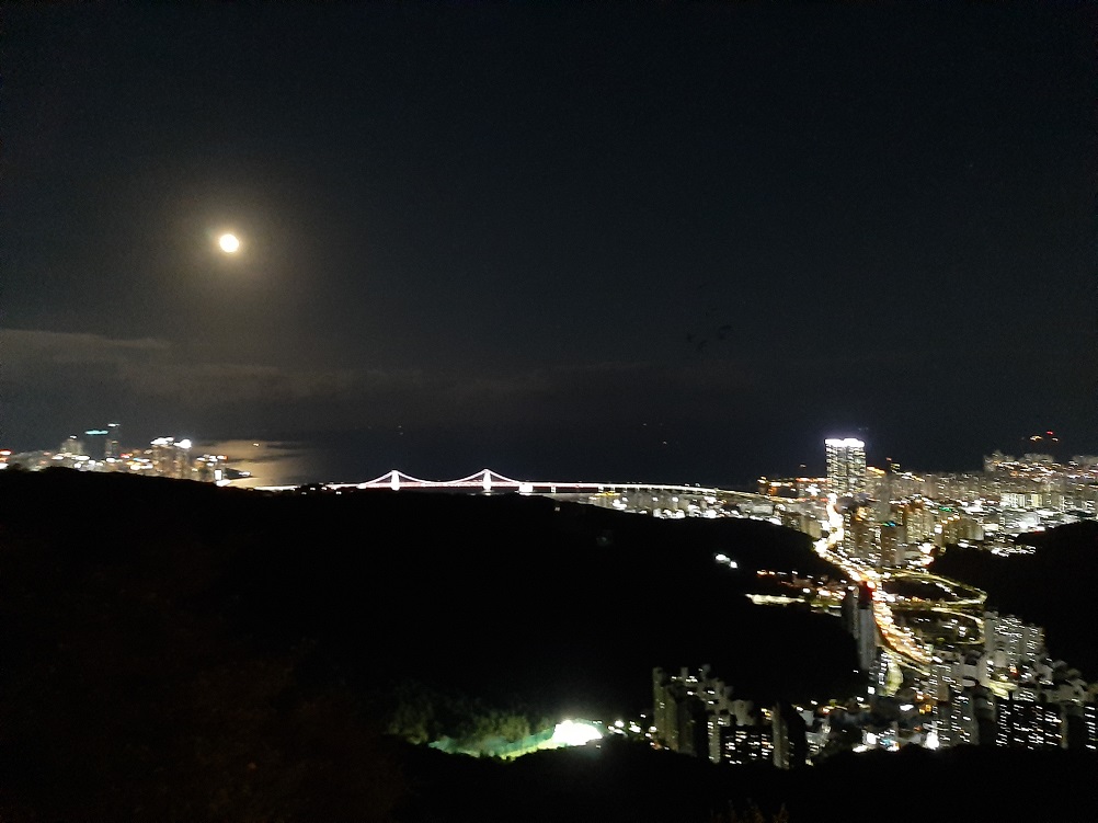 황령산 야경 사진1