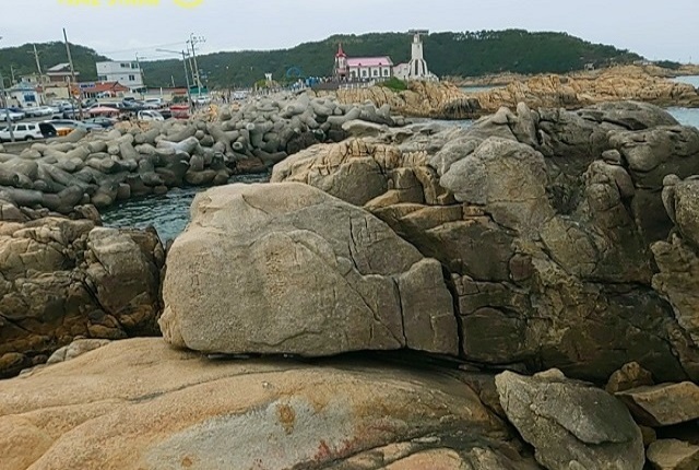 어사암과 죽성성당0