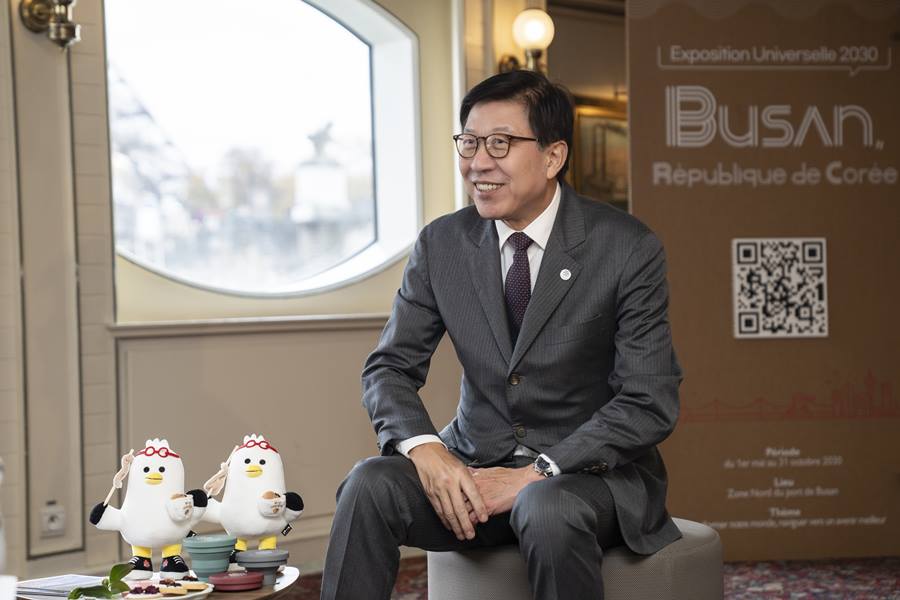 박형준부산시장파리인터뷰