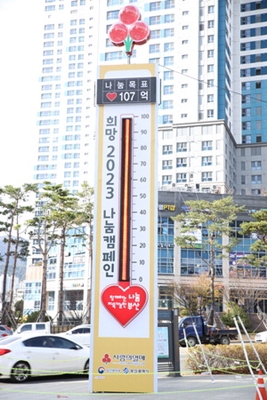 Temperature tower marks a successful campaign