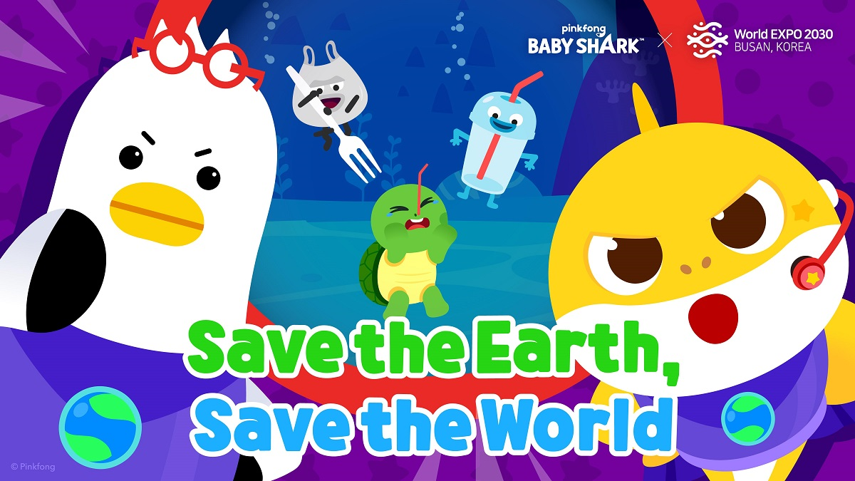 Baby Shark and Boogi save the Earth