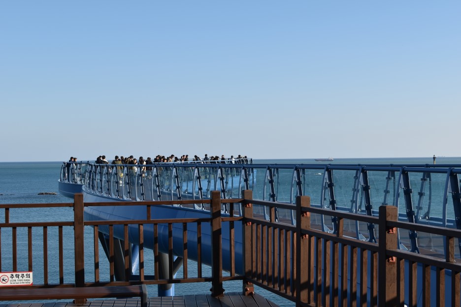 청사포 다릿돌 전망대 사진