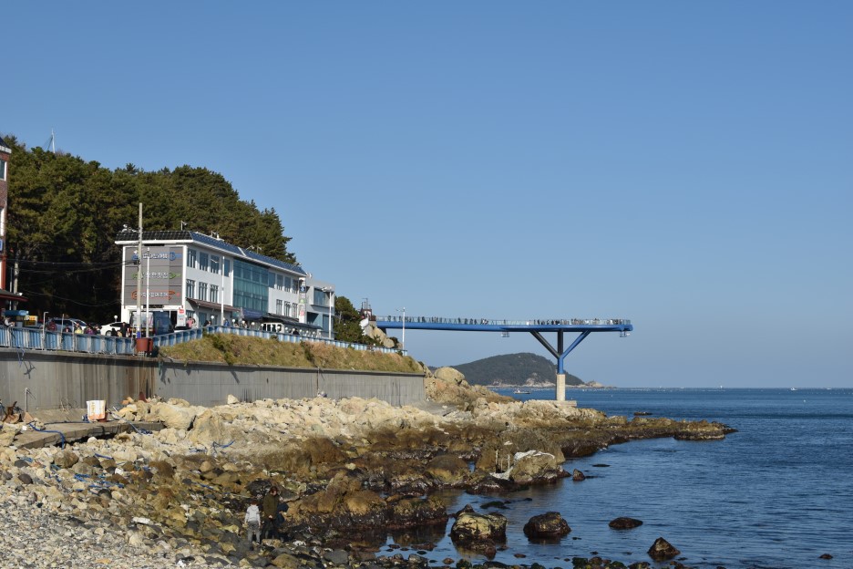 청사포 다릿돌 전망대 사진