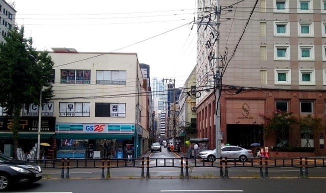 전포카페거리 입구 사진