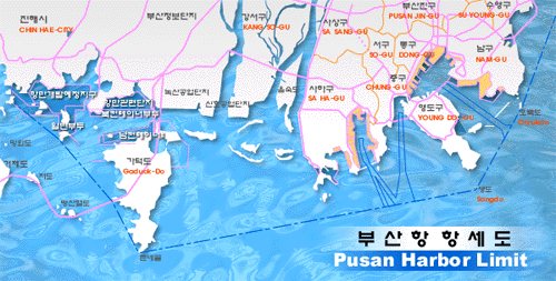 부산항 항세도 그림입니다.