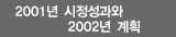 2001�� ���������� 2002�� ��ȹ