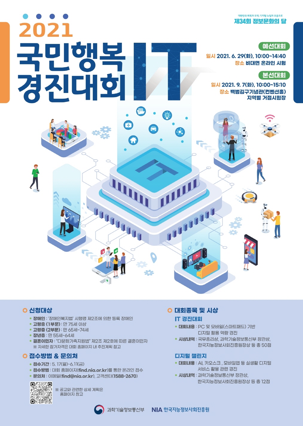 2021 국민행복 IT 경진대회(접수기간 2차연장)