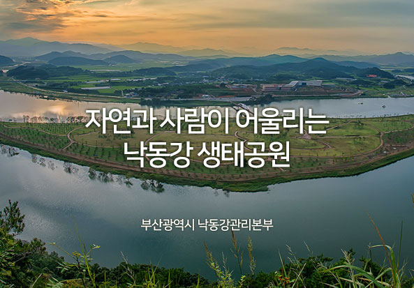 자연과 사람이 어울리는 낙동강 생태공원
부산광역시 낙동강관리본부