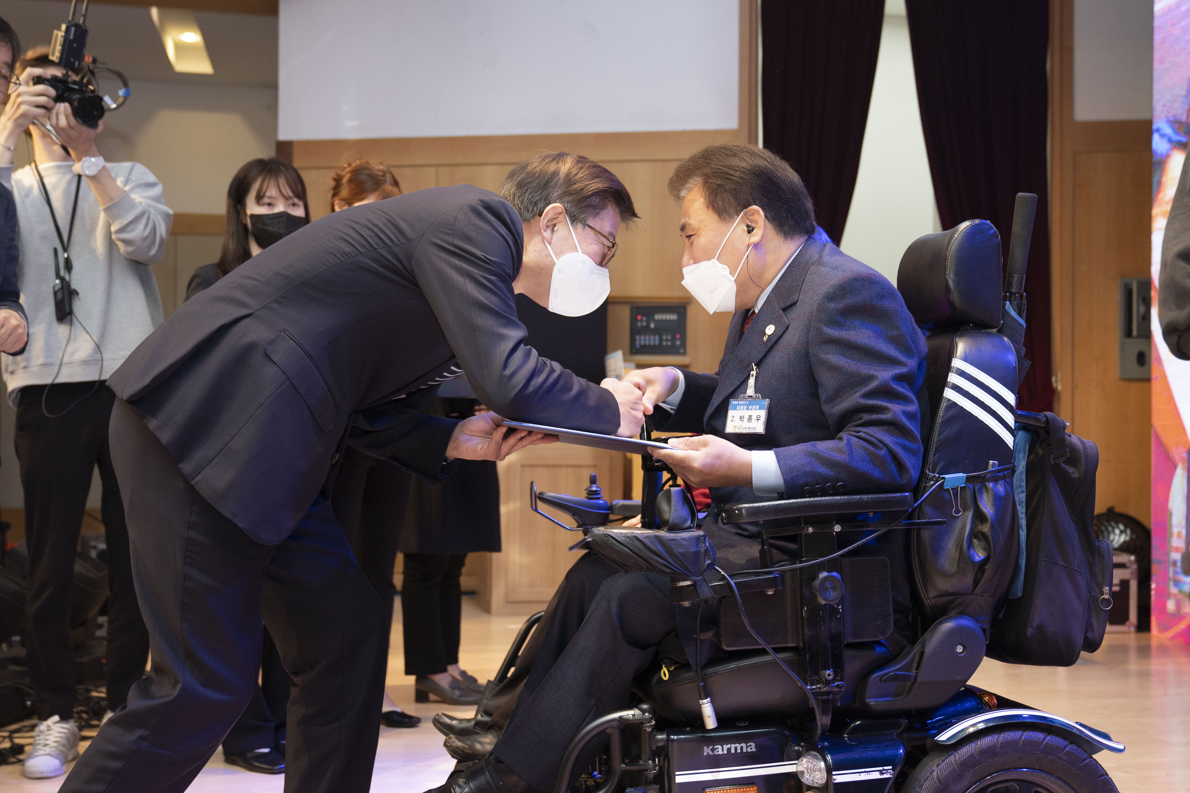 20220420 제 42회 장애인의 날 기념식 (1층 대강당)  사진1