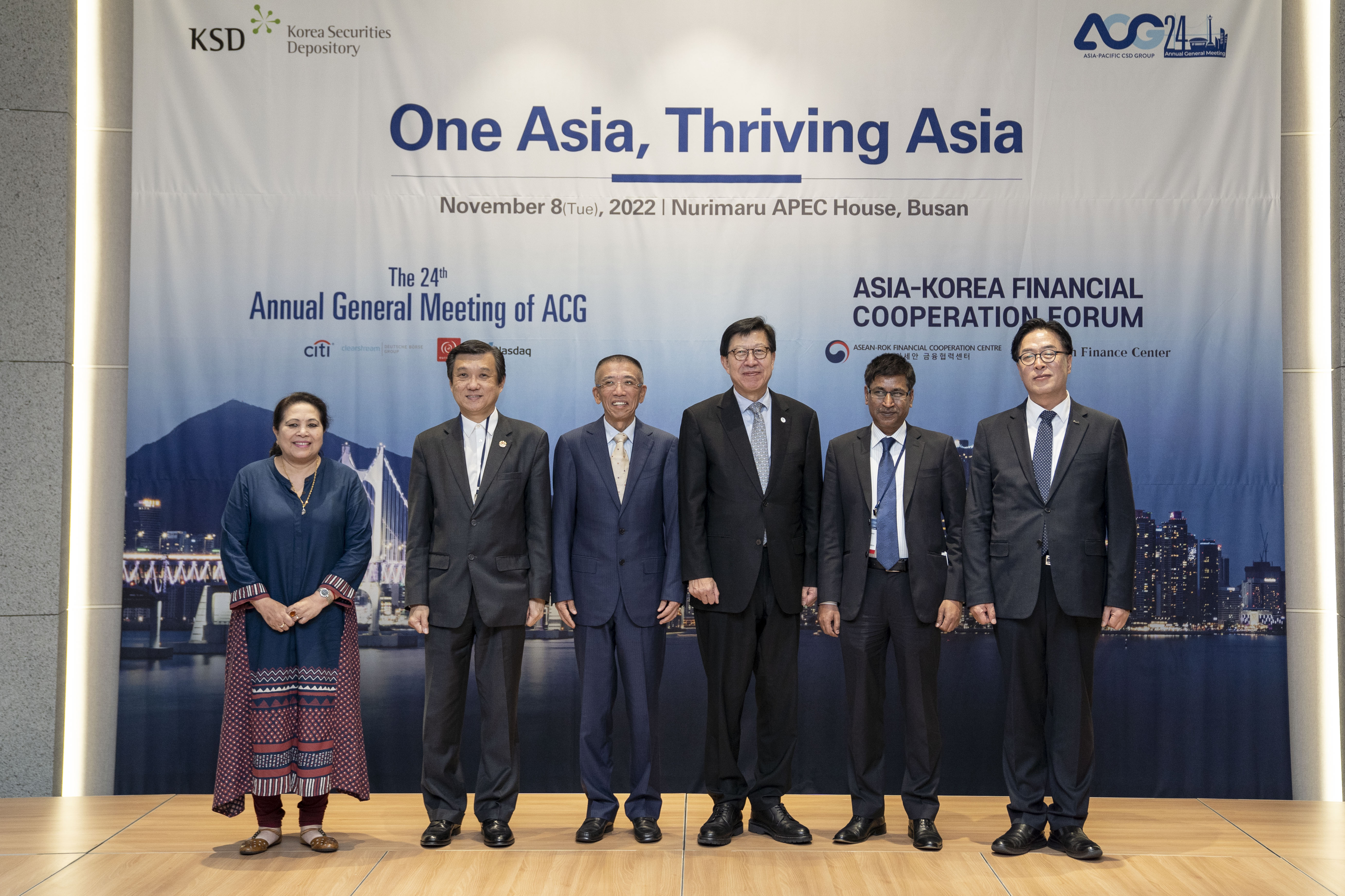 20221108 On Asia, Thriving Asia 금융기관장 대상 엑스포 유치 홍보 리셉션 (APEC 누리마루) 사진11