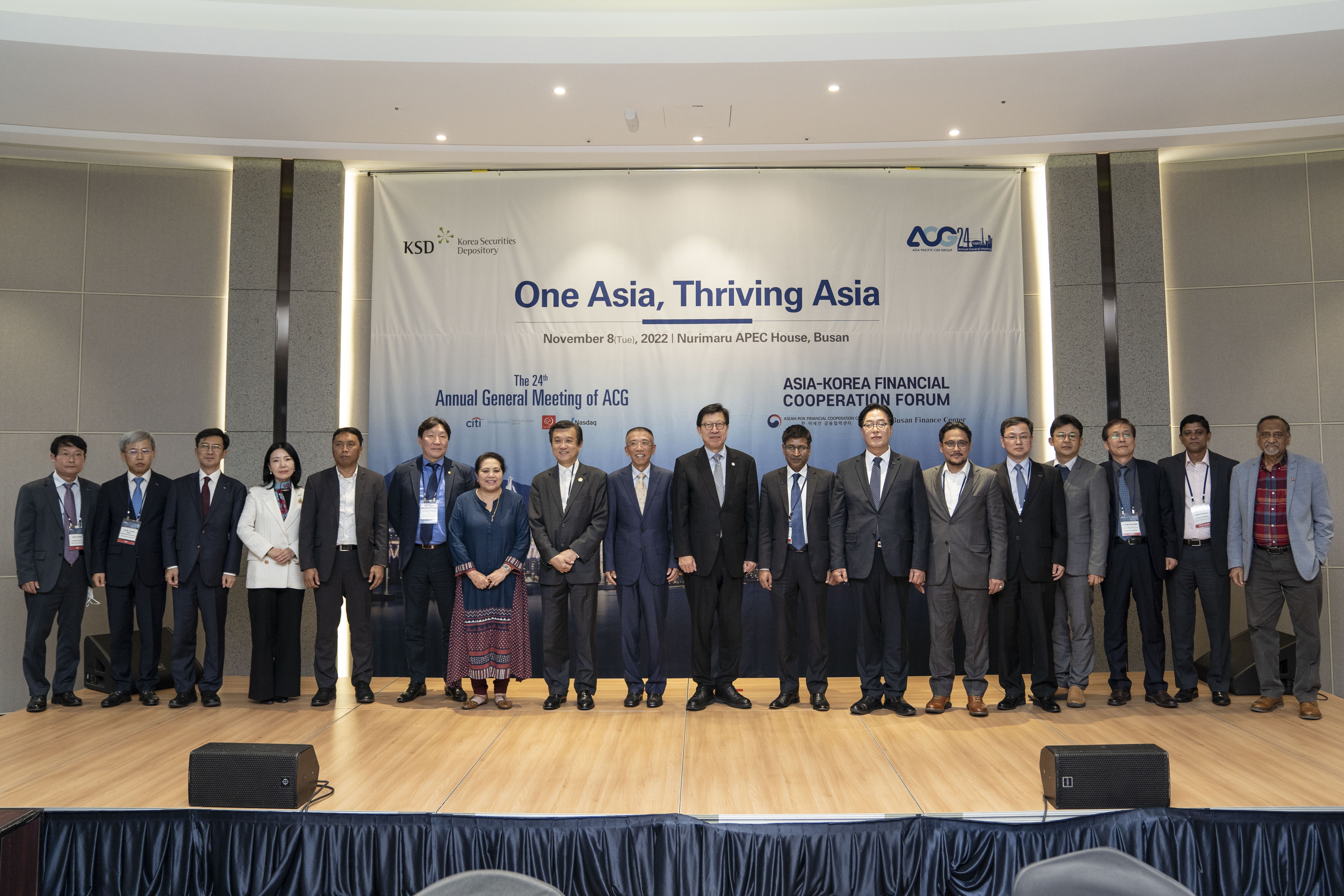 20221108 On Asia, Thriving Asia 금융기관장 대상 엑스포 유치 홍보 리셉션 (APEC 누리마루) 사진12