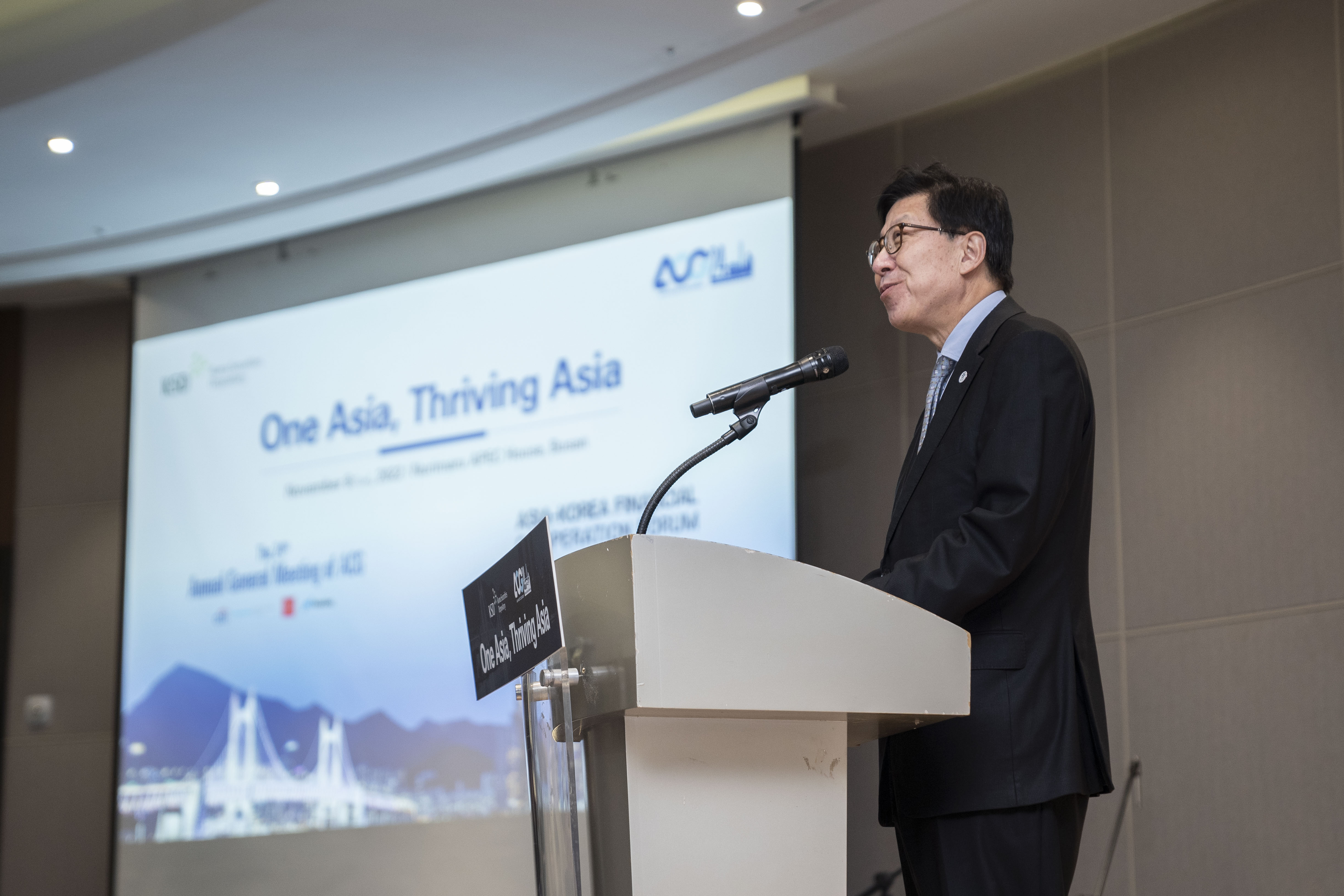 20221108 On Asia, Thriving Asia 금융기관장 대상 엑스포 유치 홍보 리셉션 (APEC 누리마루) 사진7
